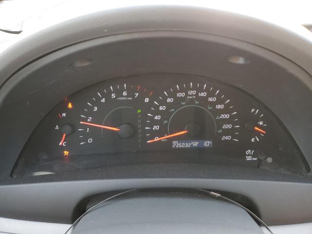 4T1BE46K99U289326 - 2009 TOYOTA CAMRY BASE GRAY photo 9