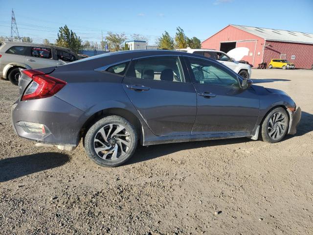 2HGFC2F64JH031596 - 2018 HONDA CIVIC LX 灰色 照片 3