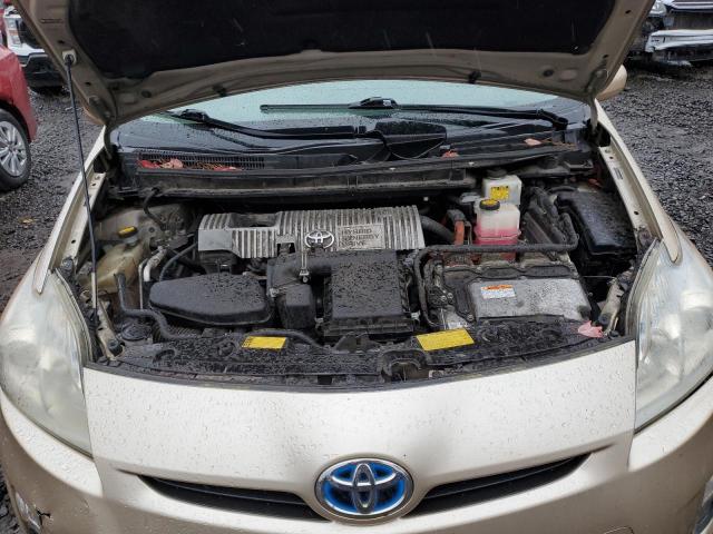 JTDKN3DU7B0312344 - 2011 TOYOTA PRIUS GOLD photo 11