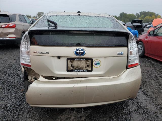 JTDKN3DU7B0312344 - 2011 TOYOTA PRIUS GOLD photo 6