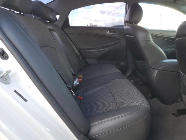 5NPEC4AC5CH409065 - 2012 HYUNDAI SONATA SE WHITE photo 10