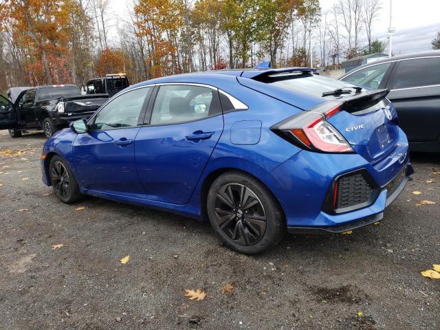 SHHFK7H51HU414588 - 2017 HONDA CIVIC EX BLUE photo 2