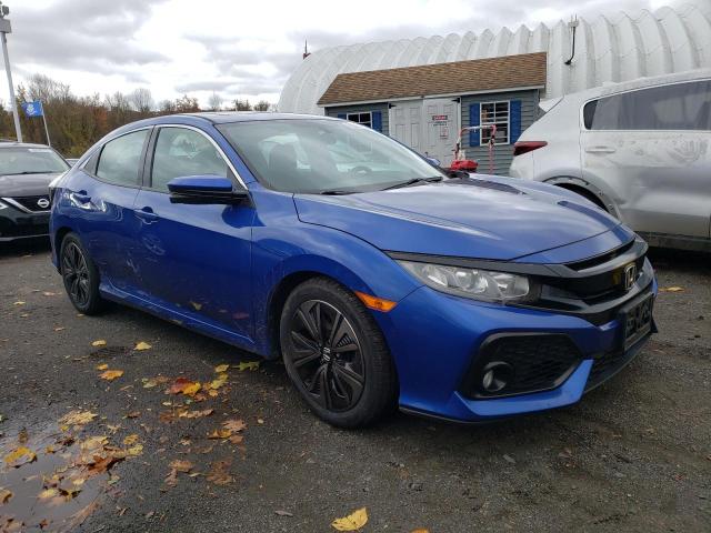 SHHFK7H51HU414588 - 2017 HONDA CIVIC EX BLUE photo 4
