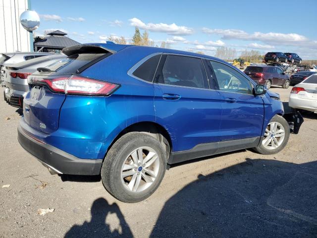 2FMPK3J99JBB60333 - 2018 FORD EDGE SEL 蓝色 照片 3