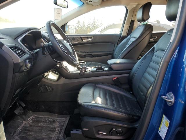 2FMPK3J99JBB60333 - 2018 FORD EDGE SEL 蓝色 照片 7
