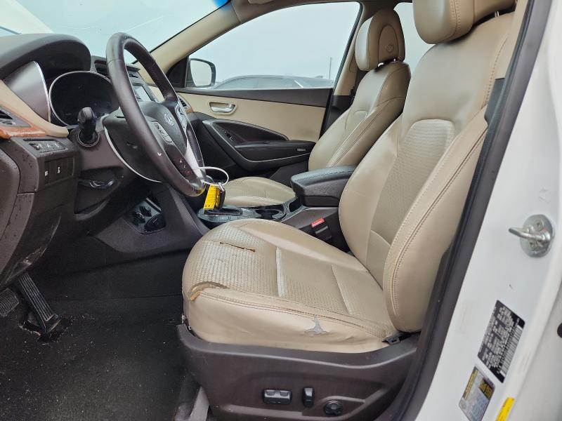 5XYZUDLB4DG037181 - 2013 HYUNDAI SANTA FE S WHITE photo 7