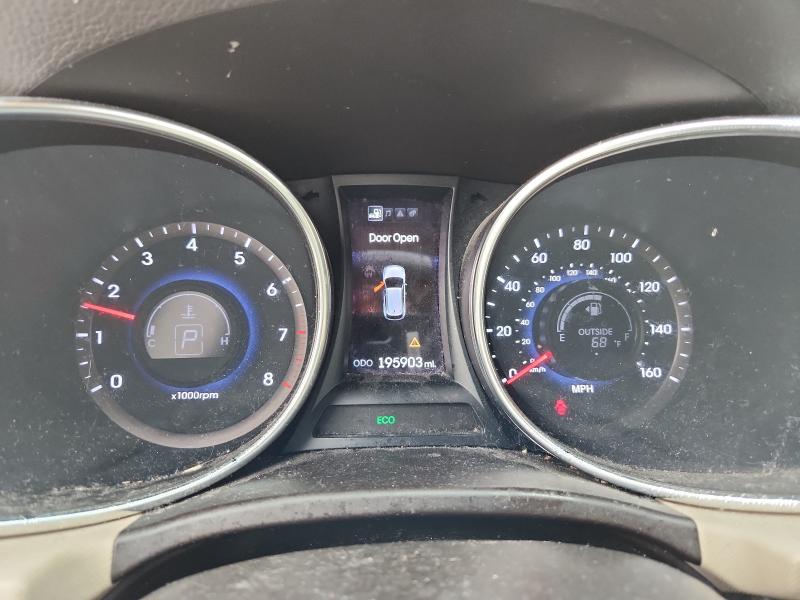 5XYZUDLB4DG037181 - 2013 HYUNDAI SANTA FE S WHITE photo 9