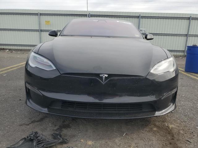 5YJSA1E64MF442876 - 2021 TESLA MODEL S Սև լուսանկար 5