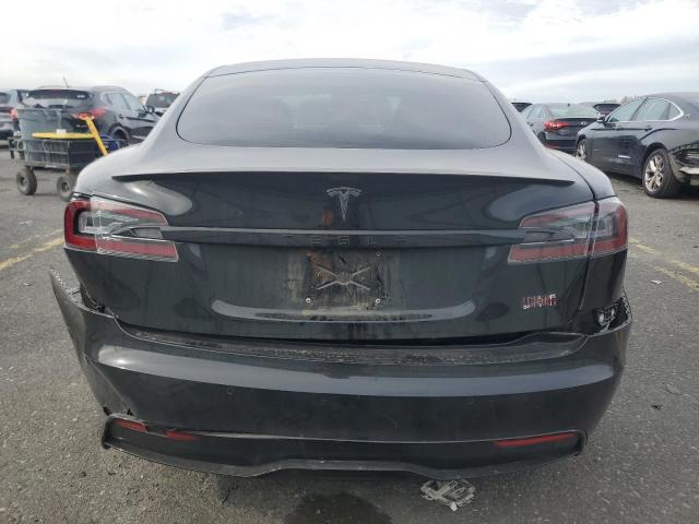 5YJSA1E64MF442876 - 2021 TESLA MODEL S Սև լուսանկար 6