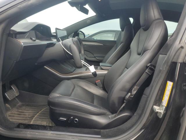 5YJSA1E64MF442876 - 2021 TESLA MODEL S Սև լուսանկար 7