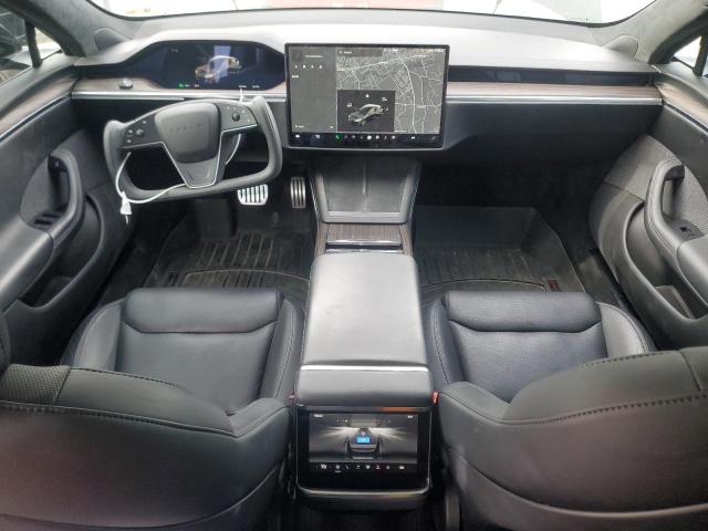 5YJSA1E64MF442876 - 2021 TESLA MODEL S Սև լուսանկար 8