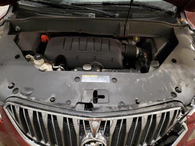 5GAKVBKD5GJ145756 - 2016 BUICK ENCLAVE RED photo 12