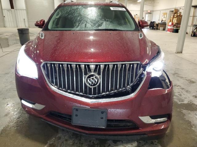 5GAKVBKD5GJ145756 - 2016 BUICK ENCLAVE RED photo 5