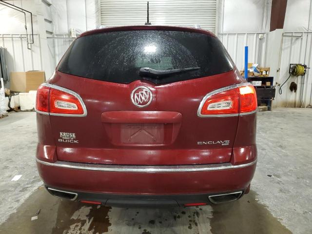 5GAKVBKD5GJ145756 - 2016 BUICK ENCLAVE RED photo 6