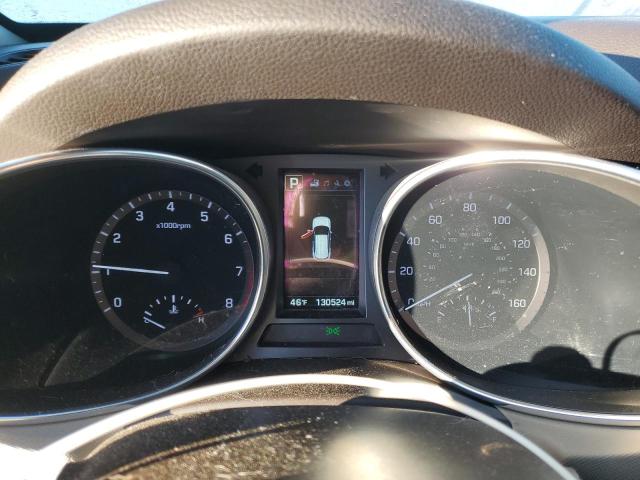 5XYZU4LA8HG457605 - 2017 HYUNDAI SANTA FE S Կապույտ լուսանկար 9