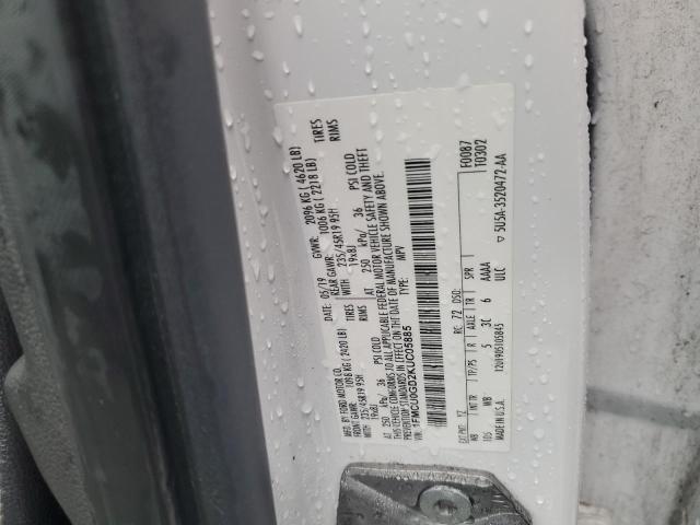 1FMCU0GD2KUC05885 - 2019 FORD ESCAPE SE Weiß Foto 13