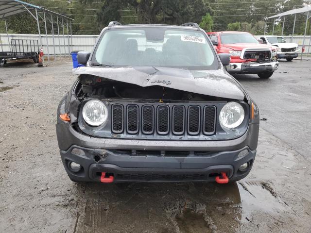 ZACCJBCT9GPD76499 - 2016 JEEP RENEGADE TRAILHAWK Մոխրագույն լուսանկար 5