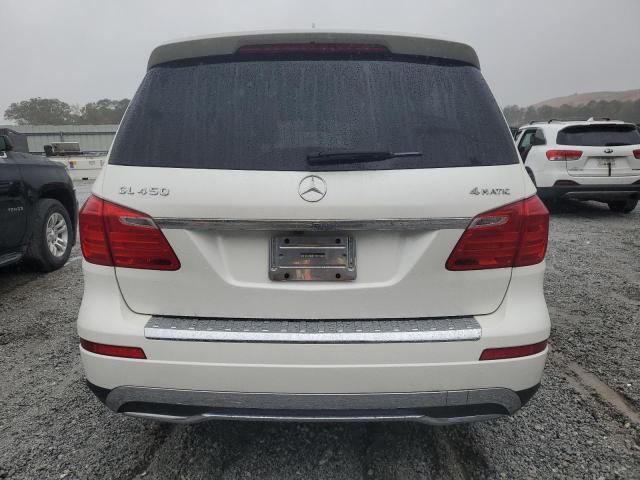 4JGDF6EE7FA498560 - 2015 MERCEDES-BENZ GL 450 4MATIC WHITE photo 6