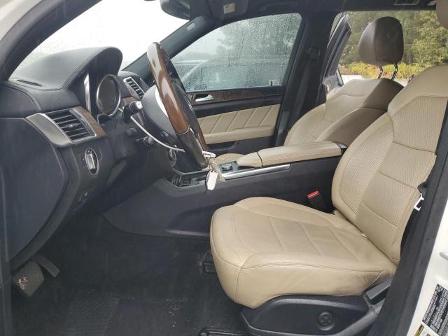 4JGDF6EE7FA498560 - 2015 MERCEDES-BENZ GL 450 4MATIC WHITE photo 7