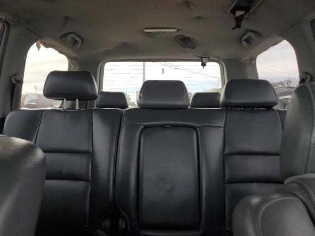 2HKYF18697H532313 - 2007 HONDA PILOT EXL MAROON photo 10