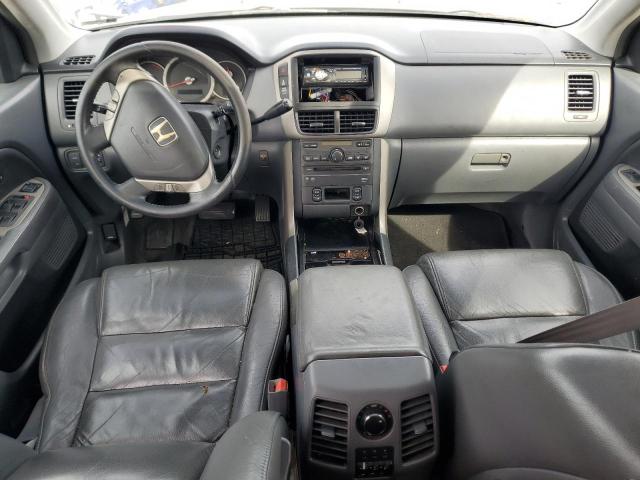 2HKYF18697H532313 - 2007 HONDA PILOT EXL MAROON photo 8