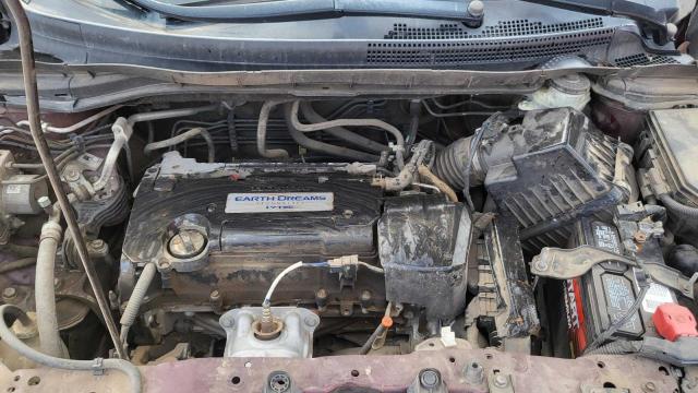 2HKRM3H71FH548664 - 2015 HONDA CR-V EXL MAROON photo 7