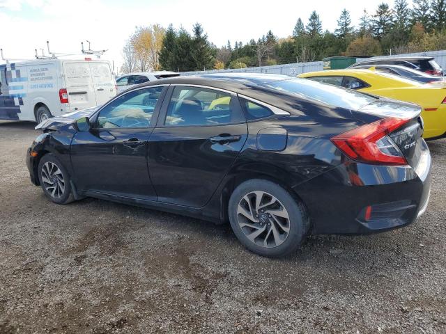 2HGFC2F75LH018075 - 2020 HONDA CIVIC EX BLACK photo 2