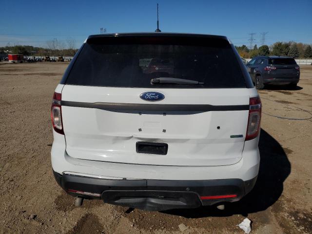1FM5K8AR3FGB83871 - 2015 FORD EXPLORER POLICE INTERCEPTOR Blanco foto 6