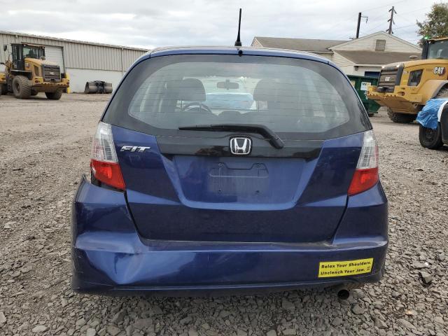 JHMGE8H33DC012949 - 2013 HONDA FIT BLUE photo 6