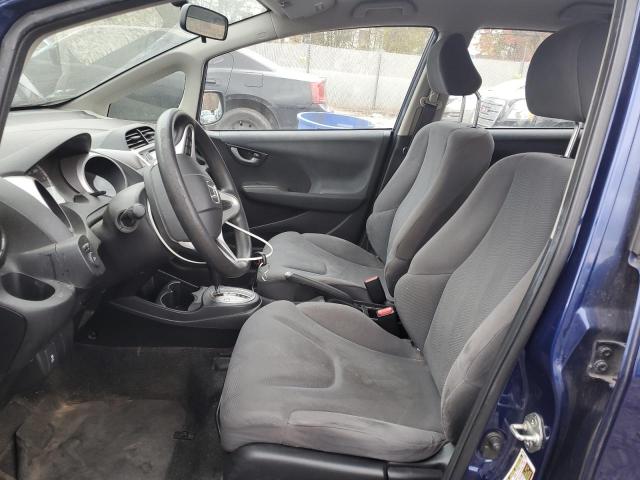 JHMGE8H33DC012949 - 2013 HONDA FIT BLUE photo 7