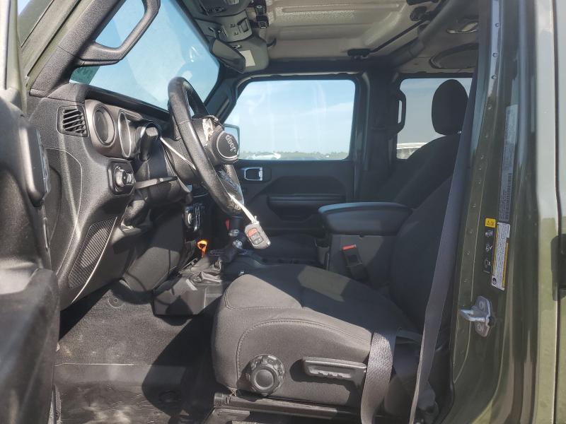 1C4HJXDN2LW332098 - 2020 JEEP WRANGLER U SPORT GREEN photo 7