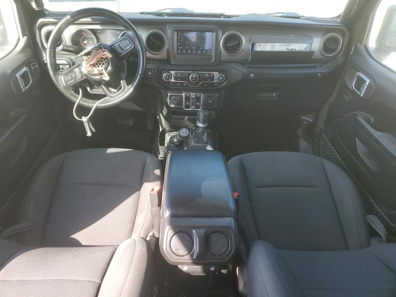 1C4HJXDN2LW332098 - 2020 JEEP WRANGLER U SPORT GREEN photo 8