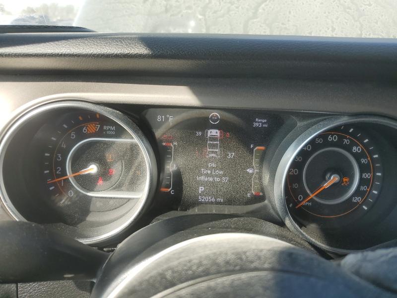 1C4HJXDN2LW332098 - 2020 JEEP WRANGLER U SPORT GREEN photo 9