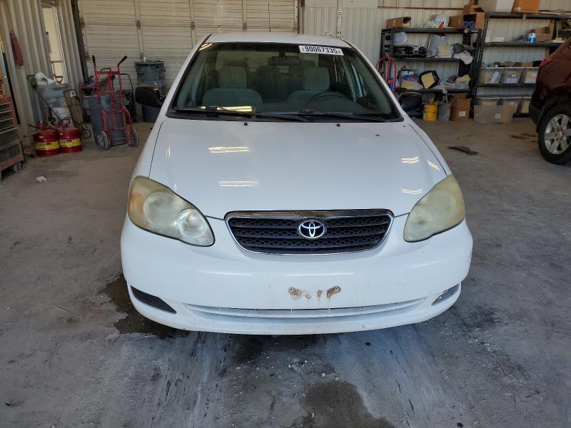 1NXBR32E35Z467319 - 2005 TOYOTA COROLLA CE WHITE photo 5