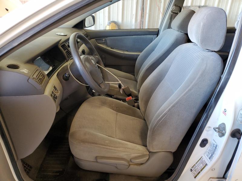 1NXBR32E35Z467319 - 2005 TOYOTA COROLLA CE WHITE photo 7