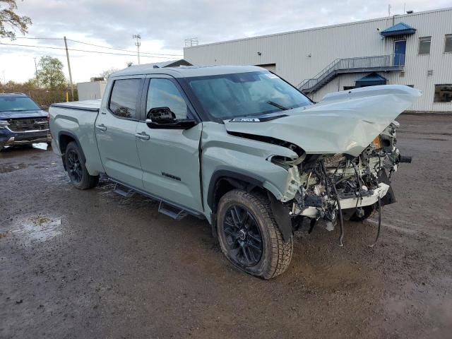 5TFWC5EC0RX008251 - 2024 TOYOTA TUNDRA CREWMAX PLATINUM Gris foto 4