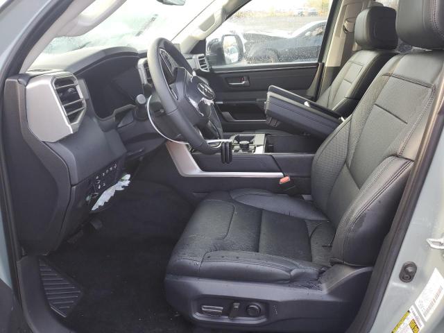 5TFWC5EC0RX008251 - 2024 TOYOTA TUNDRA CREWMAX PLATINUM Gris foto 7