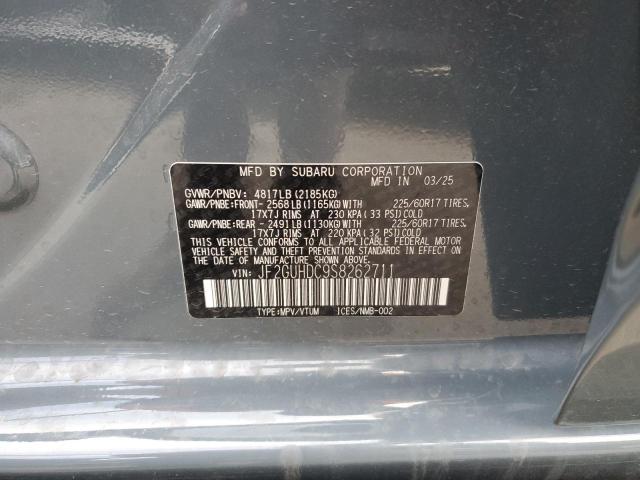 JF2GUHDC9S8262711 - 2025 SUBARU CROSSTREK PREMIUM 灰色 照片 13