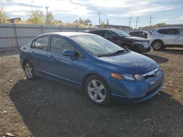 1HGFA16846L093544 - 2006 HONDA CIVIC EX BLUE photo 4