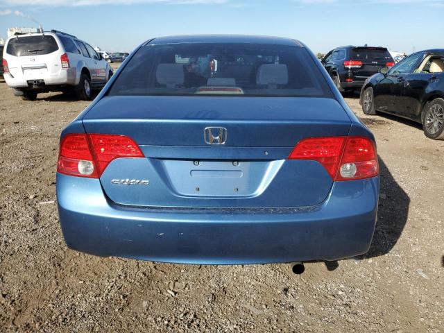 1HGFA16846L093544 - 2006 HONDA CIVIC EX BLUE photo 6
