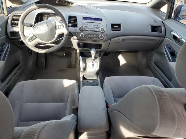 1HGFA16846L093544 - 2006 HONDA CIVIC EX BLUE photo 8