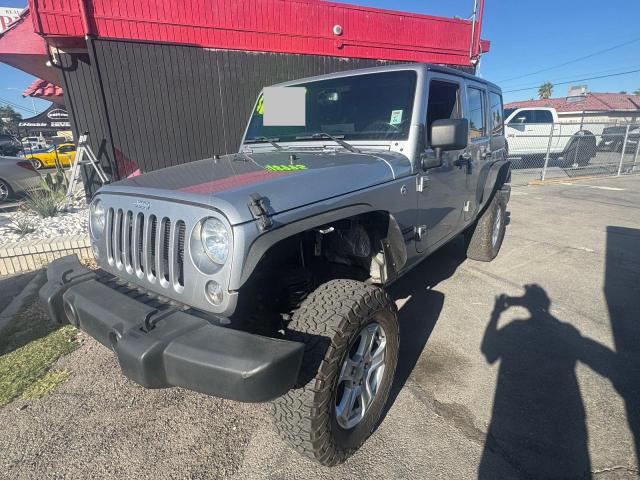 1C4BJWDG5JL926863 - 2018 JEEP WRANGLER U SPORT Silber Foto 2
