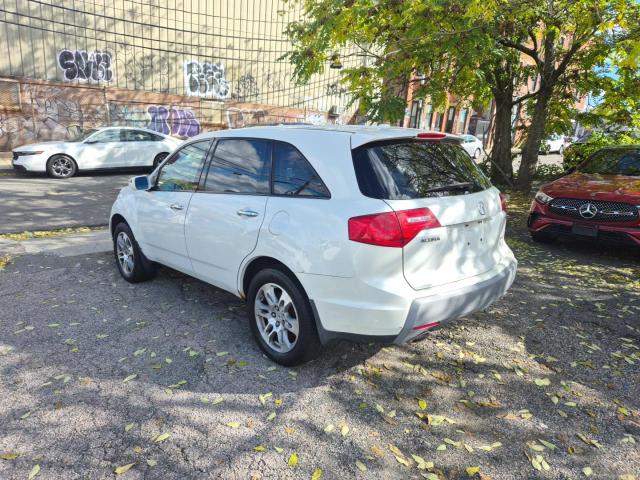 2HNYD28669H513218 - 2009 ACURA MDX TECHNOLOGY WHITE photo 3