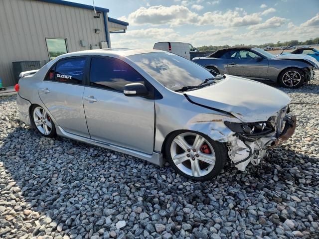 2T1BU4EE3DC102333 - 2013 TOYOTA COROLLA BASE SILVER photo 4