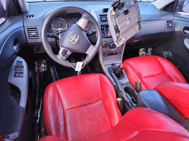 2T1BU4EE3DC102333 - 2013 TOYOTA COROLLA BASE SILVER photo 8