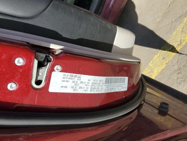 2C4RC1BG1KR506542 - 2019 CHRYSLER PACIFICA TOURING L Bordo fotoğraf 13