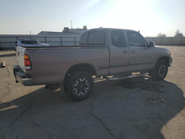 5TBRN34182S269157 - 2002 TOYOTA TUNDRA ACCESS CAB SR5 GRAY photo 3