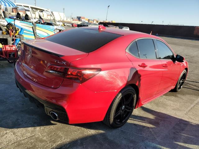 19UUB2F64JA000695 - 2018 ACURA TLX TECH+A Красный фото 3