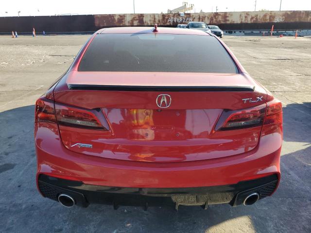 19UUB2F64JA000695 - 2018 ACURA TLX TECH+A Красный фото 6