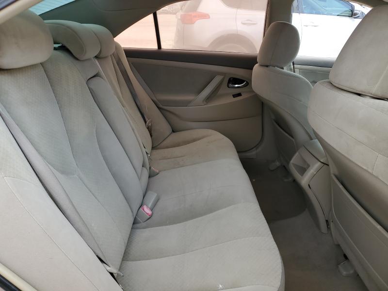 4T1BE46K38U774589 - 2008 TOYOTA CAMRY CE ოქროსფერი ფოტო 10